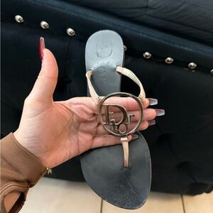 Dior Women's Sandals in Pink and Black